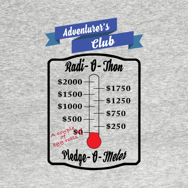 Adventurer's Club Radi-o-thon Pledge-o-meter by taxicab517